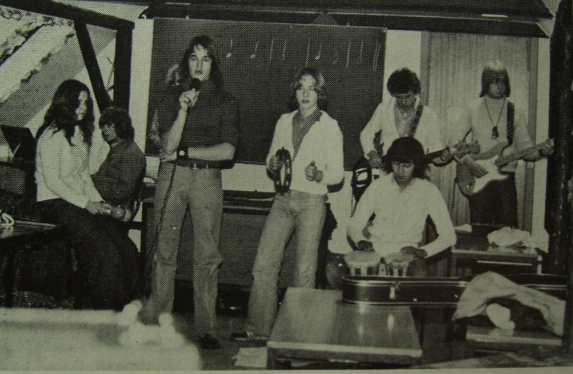 Jyderup Realskoles musikhold 1977